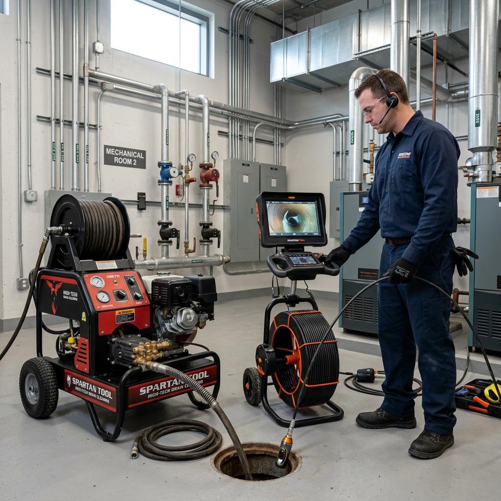 Commercial Hydro-Jetting & Sewer Overhaul
